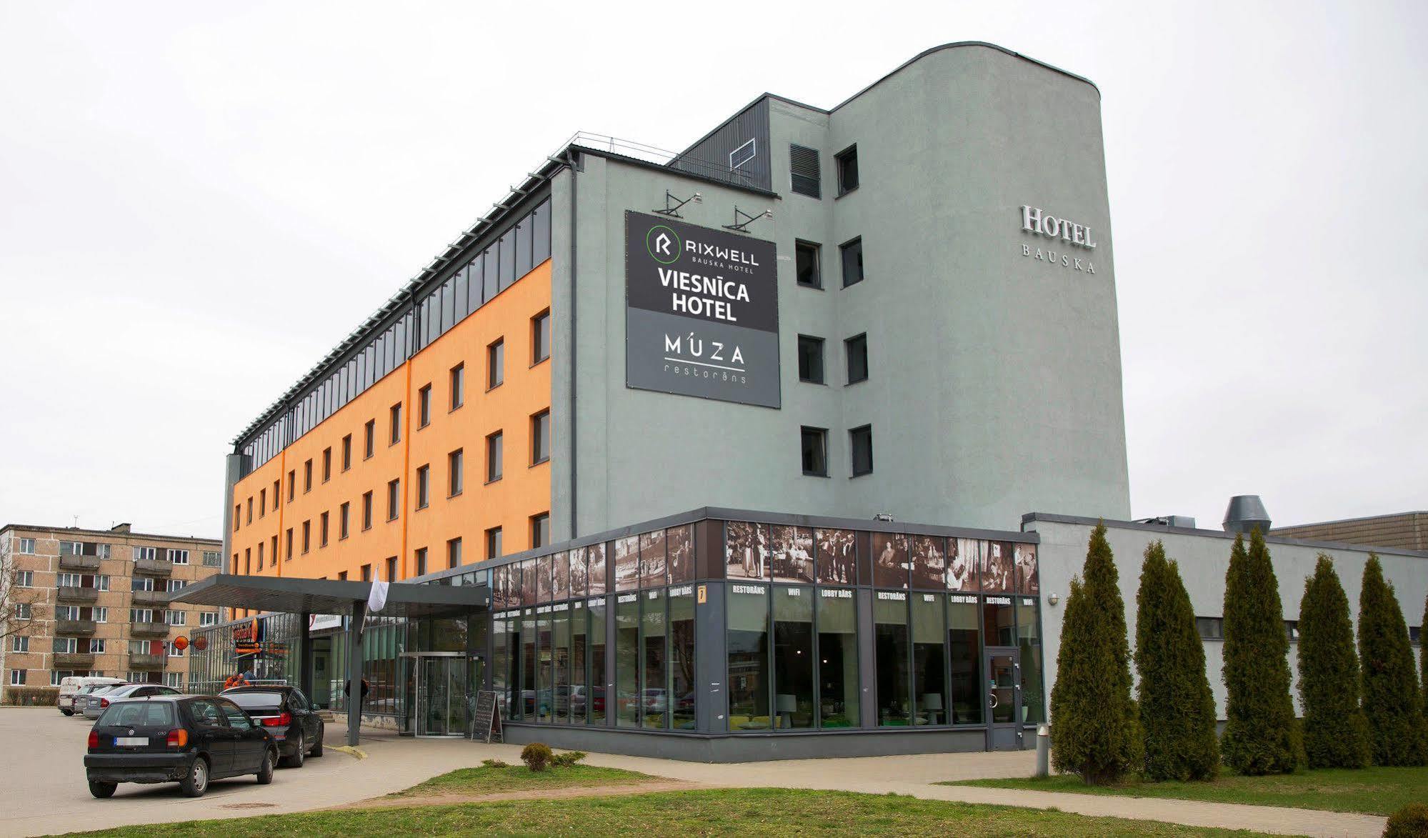 Rija Bauska Hotel Exteriör bild